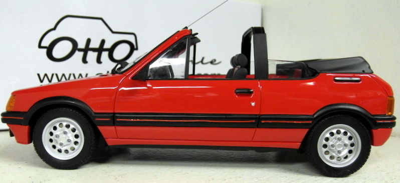 Otto 1/18 Scale Resin - OT600 Peugeot 205 CTi Red