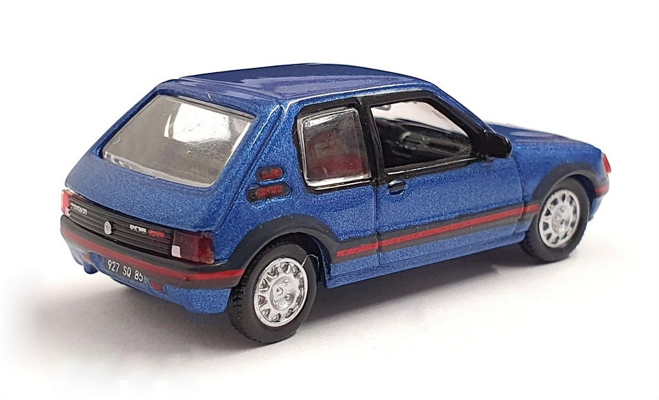 Norev 1/87 Scale 471729 - 1990 Peugeot 205 GTI - Miami Blue