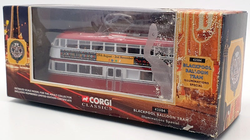 Corgi 1/76 Scale 43504 - Blackpool Ballroom Tram Illuminations Special