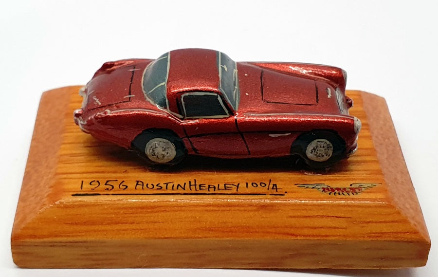 Roadace Replicas 1/100 Scale RA7 - 1956 Austin Healey 100/4 - Burgundy