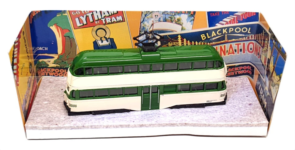 Corgi Appx 15cm Long Diecast 43509 - Blackpool Balloon Tram 1990s