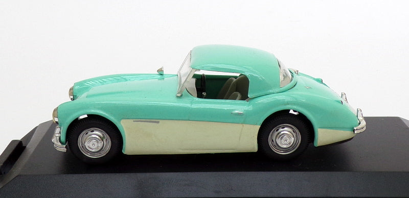 Vitesse 1/43 Scale L075B - 1959 Austin Healey 100-Six - Turquoise/White