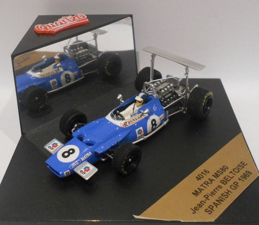 Quartzo 1/43 Scale - 4016 MATRA MS80 JEAN-PIERRE BELTOISE SPANISH GP 1969