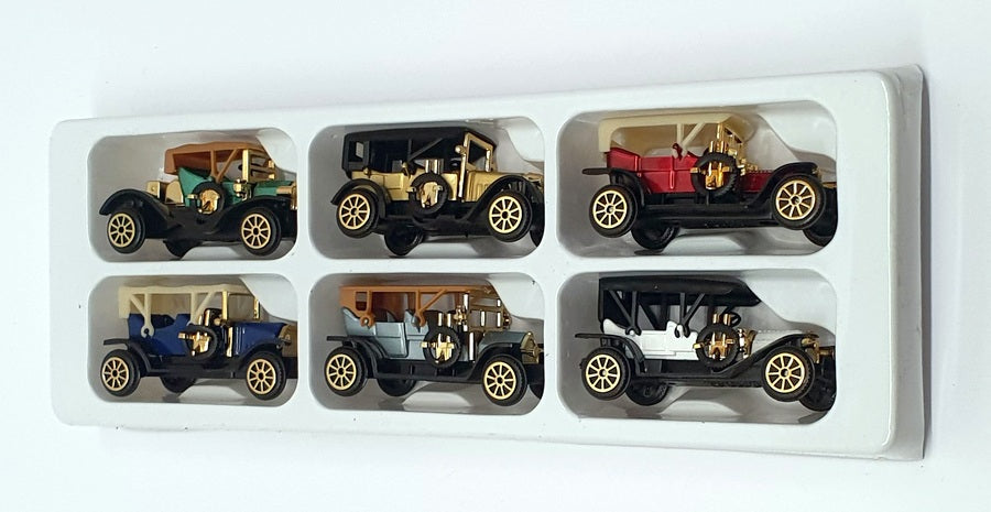 Unbranded 6cm Long Diecast 301-306 - Set Of 6 Classic Cars
