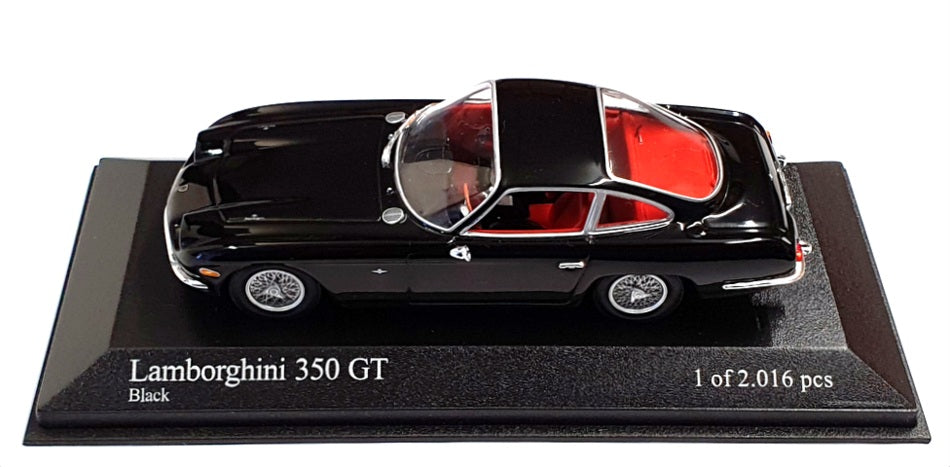 Minichamps 1/43 Scale 430 103202 - 1964 Lamborghini 350 GT - Black