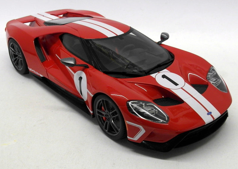 GT Spirit 1/18 Scale - US008 Ford GT Heritage Edition Red #1