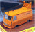 Atlas Dinky Toys Appx 12cm Long 570A Peugeot J7 Van Depannage Autoroutes Orange