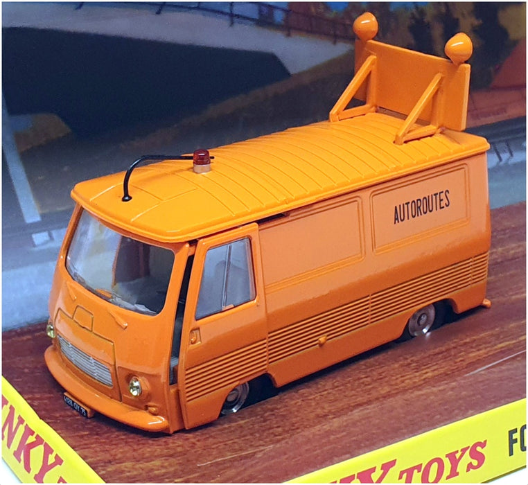 Atlas Dinky Toys Appx 12cm Long 570A Peugeot J7 Van Depannage Autoroutes Orange