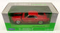Welly 1/24-27 Scale 22088W - 1970 Ford Mustang Boss 302 - Red/Black