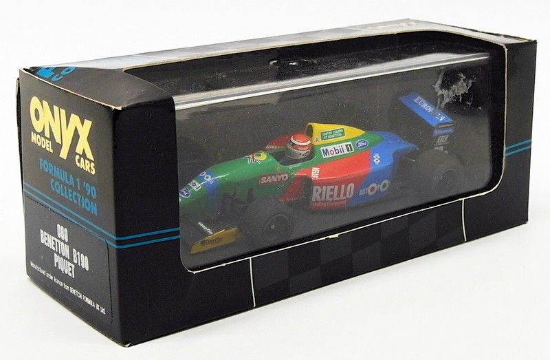 Onyx 1/43 Scale F1 Diecast Model Car 080 - Benetton B190 - Piquet