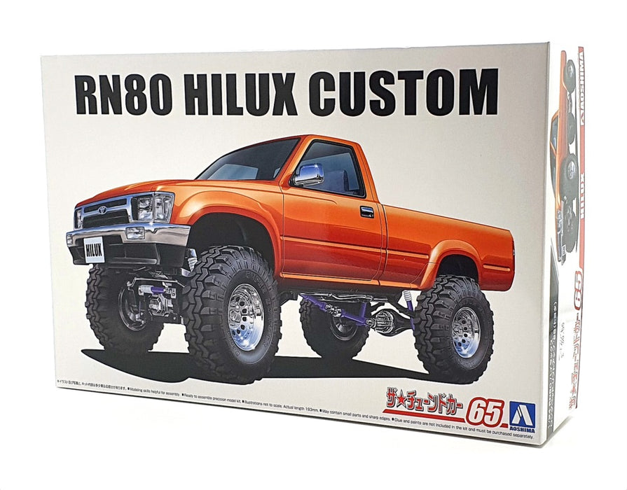 Aoshima 1/24 Scale Unbuilt Kit 20229 - Toyota RN80 Hilux Custom