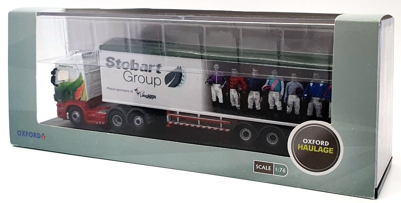 Oxford Diecast 1/76 Scale 76SHL04WF - Scania Highline Eddie Stobart Ascot Day