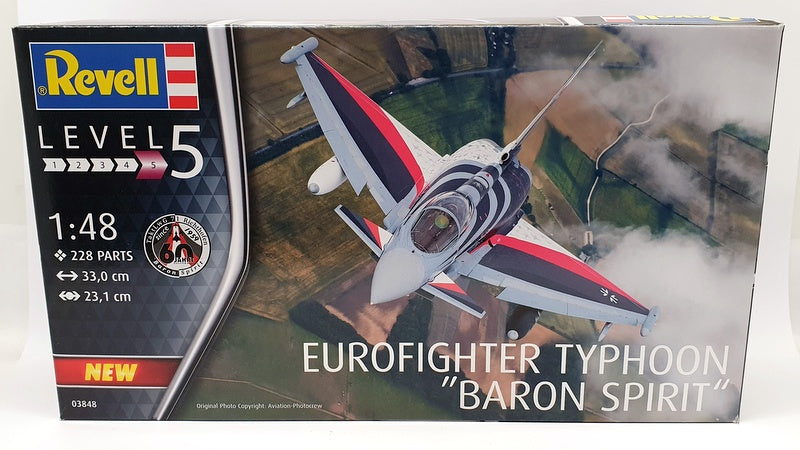 Revell 1/48 Scale Model Kit 03848 - Eurofighter Typhoon Baron Spirit