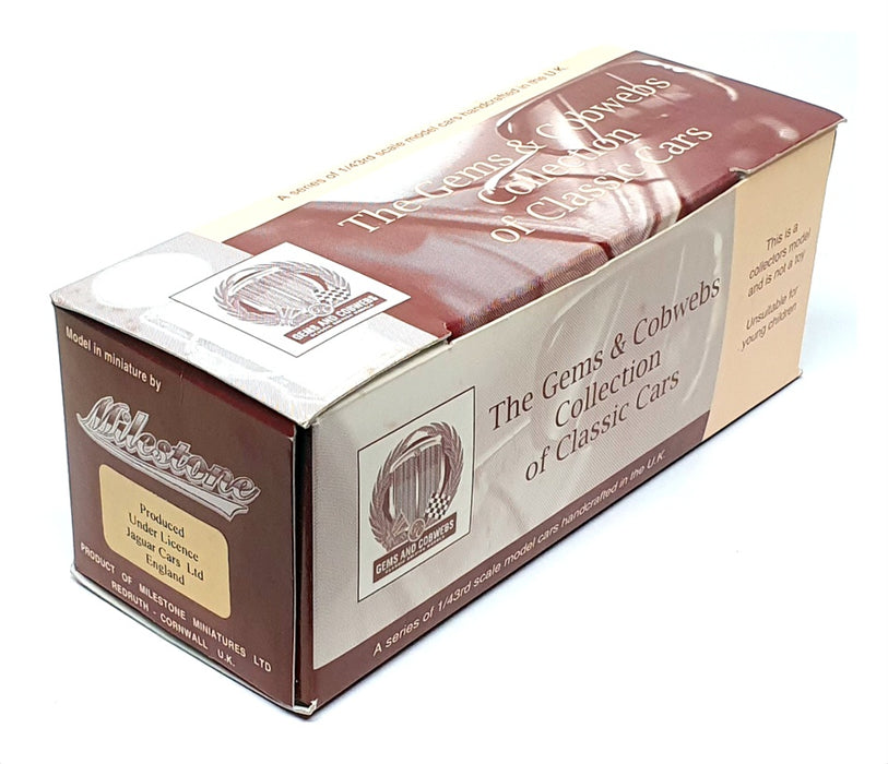 Milestone Miniatures 1/43 Scale JW2B - Jaguar XK150S Roadster - Dk Blue 