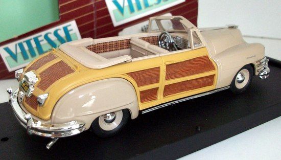 VITESSE 1/43 - 490 CHYSLER TOWN & COUNTRY - WOODY CONVERTIBLE