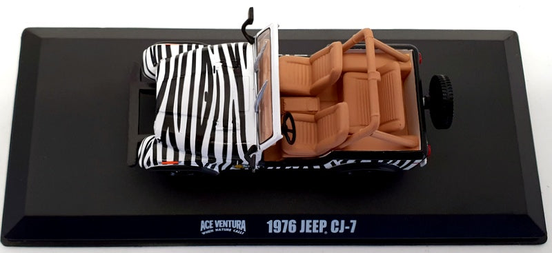 Greenlight 1/43 Scale Model Car 86574 - 1978 Jeep CJ-7 Ace Ventura