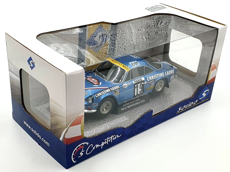 Solido 1/18 Scale Diecast S1804204 - Alpine A110 1600S RMC 76 Mouton #19