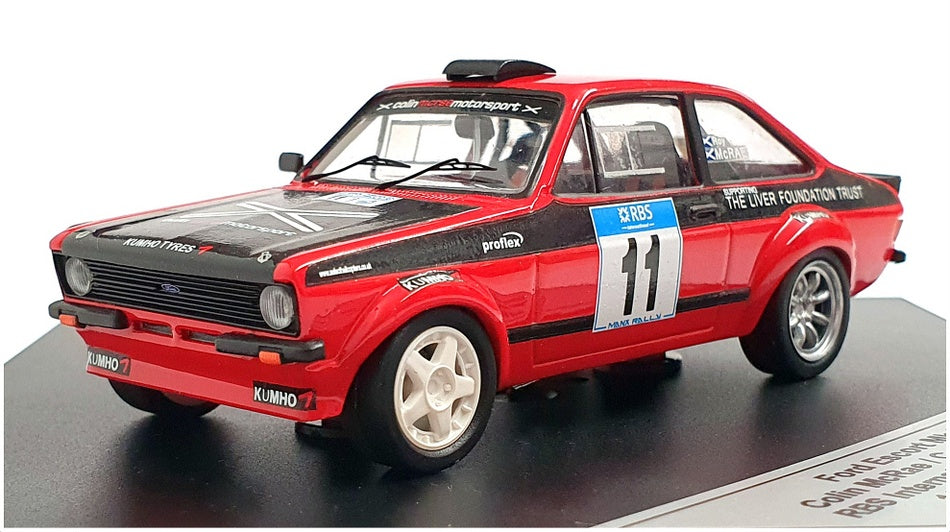 SOLD 1/43 Vanguards VA12601 Colin McRae Tribute collection Ford Escort Mk 2 Manx Rally £149 plus post Contact Steve Murphy