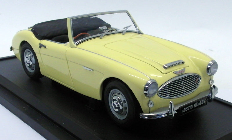 Kyosho 1/18 Scale - 08144Y Austin Healey 100 Six Pale Yellow