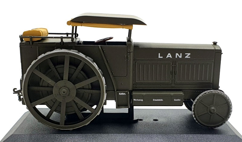 Hachette 1/43 Scale Model Tractor HL11 1916 Lanz Heereszugmaschine TYP LD -Green