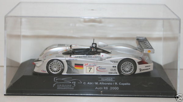 ONYX 1/43 SCALE - XLM060 - AUDI R8 2000 - C ABT / M APBORETO / R CAPELLO