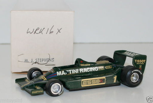 WESTERN MODELS SIGNED 1st VERSION - 1/43 SCALE - WRK16X MARTINI LOTUS 79 MKIV #1