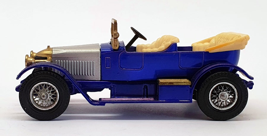 Matchbox Appx 10cm Long Diecast Y-2 - 1914 Prince Henry Vauxhall - Blue