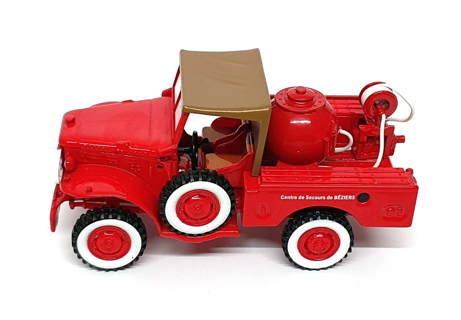 Corgi 1/43 Scale EX51706 - Dodge Fire Truck Pompiers De Beziers - Red