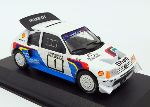 Altaya 1/43 Scale AT021 - Peugeot 205 T16 EVO - 1000 Lakes Rally 1986