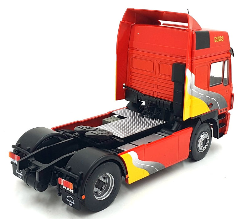 Model Car Group MCG 1/18 Scale Model Truck MCG18135 - MAN F2000 - Red