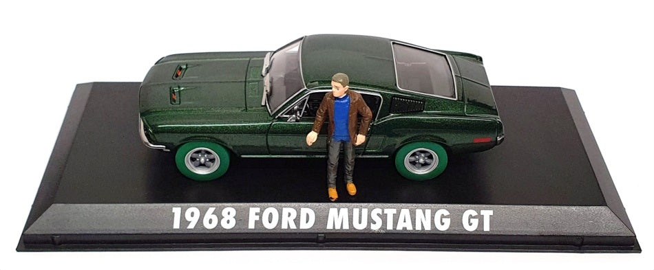 Greenlight 1/43 Scale 86433 - 1968 Ford Mustang GT "Bullitt" - Met Green Chase
