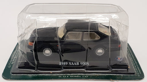 Altaya 1/43 Scale Model Car IR07 - 1989 Saab 900S - Black