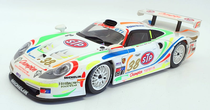 UT 1/18 Scale Diecast - 39817 Porsche 911 GT1 J. Boutsen - R. Kelleners 1998 STP