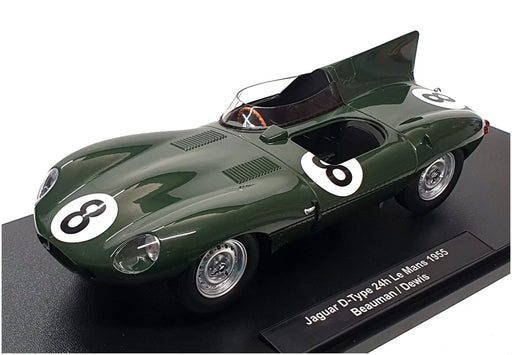 CMR 1/18 Scale CMR195 - Jaguar D-Type 24h Le Mans 1955 #8 Beauman/Dewis