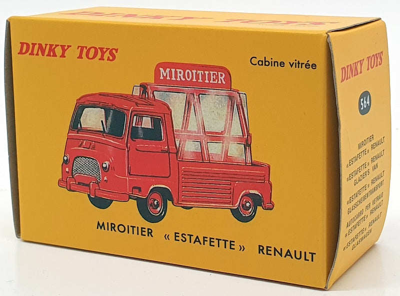 Atlas Editions Dinky Toys 564 - Renault Miroitier Estafette - Red