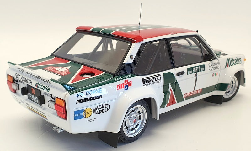 Kyosho 1/18 Scale Diecast 08371C - Fiat Abarth #5 Tour De Corse 1978 - Toy Essential Shop Kyosho 1/18 Scale Diecast 08371C - Fiat Abarth #5 Tour De Corse 1978 - Toy Essential Shop