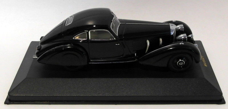 Ixo Models 1/43 Scale MUS021 - 1935 Mercedes Benz 500K Autobahn-Kurier - Black