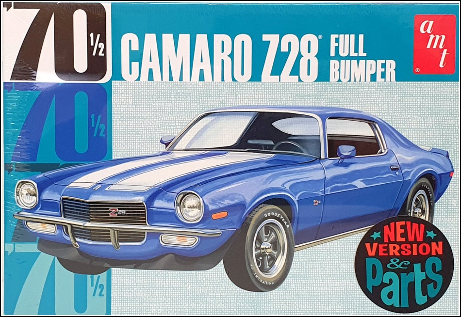 AMT 1/25 Scale Unbuilt Kit AMT1155/12 - '70 1/2 Chevrolet Camaro Z/28