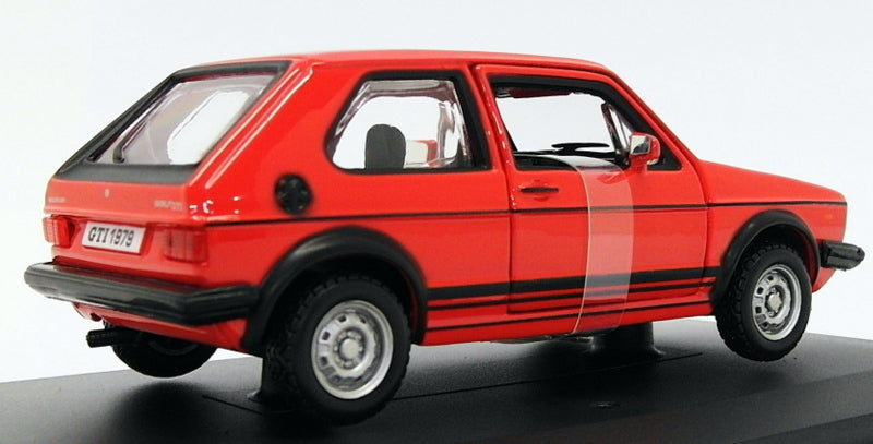Burago 1/32 Scale Diecast Model Car 18-43205 - VW Golf Mk1 GTI - Red