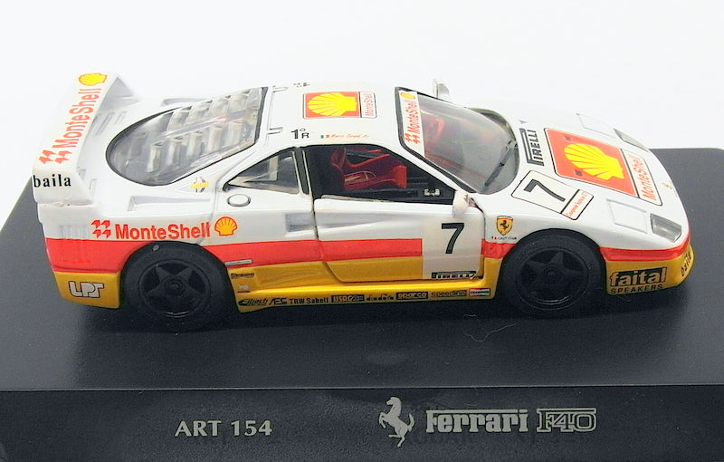 Shell F40 Detail Cars 1/43 Scale Model Car ART154 - Ferrari F40 GC 1994 - Shell ...