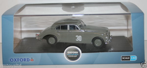 OXFORD DIECAST 1/43 SCALE - JAGVII007 - JAGUAR MKVII MK7 1952 SILVERSTONE S MOSS