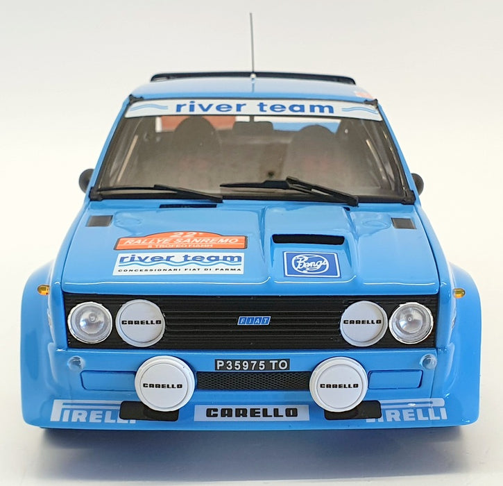 Kyosho 1/18 Scale Model Car 08376C - Fiat 131 Abarth 1983 Sanremo Rally