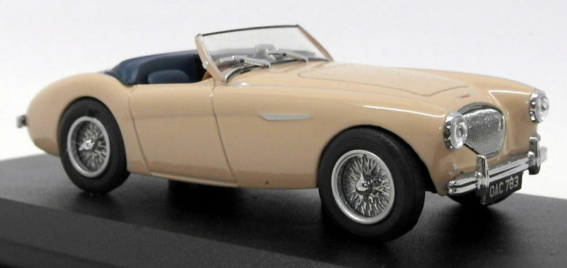 Oxford Diecast 1/43 Scale Model Car AH1002 Austin-Healey 100 BN1 Coronet Cream