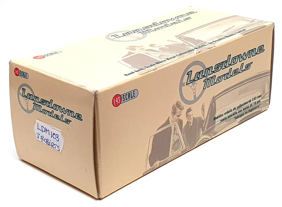 Lansdowne Models 1/43 Scale LDM103 - 1937 Jensen 3.5 Litre S Type Conv J ROBERTS