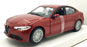 Burago 1/24 Scale Diecast #18-21080 - Alfa Romeo Giulia - Red
