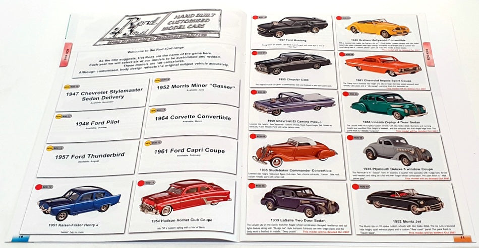 Brooklin Models Vol.8 Jan-Dec 2007 - A4 Fully Illustrated Colour Catalogue