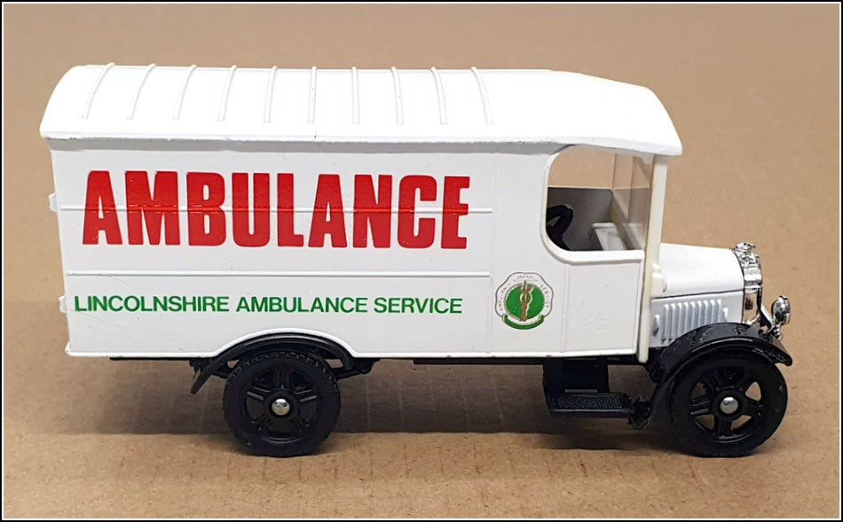 Corgi Appx 13cm Long 854 - 1929 Thornycroft Ambulance - White