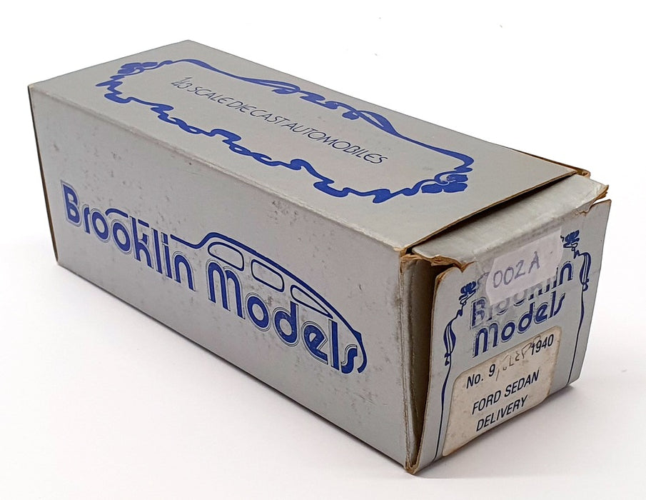Brooklin 1/43 Scale BRK9 002A - 1940 Ford Sedan Delivery - Lt Tan 1 Of 213
