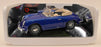 Burago 1/18 Scale Diecast 3051 Porsche 356B Cabriolet 1961 Blue Model Car