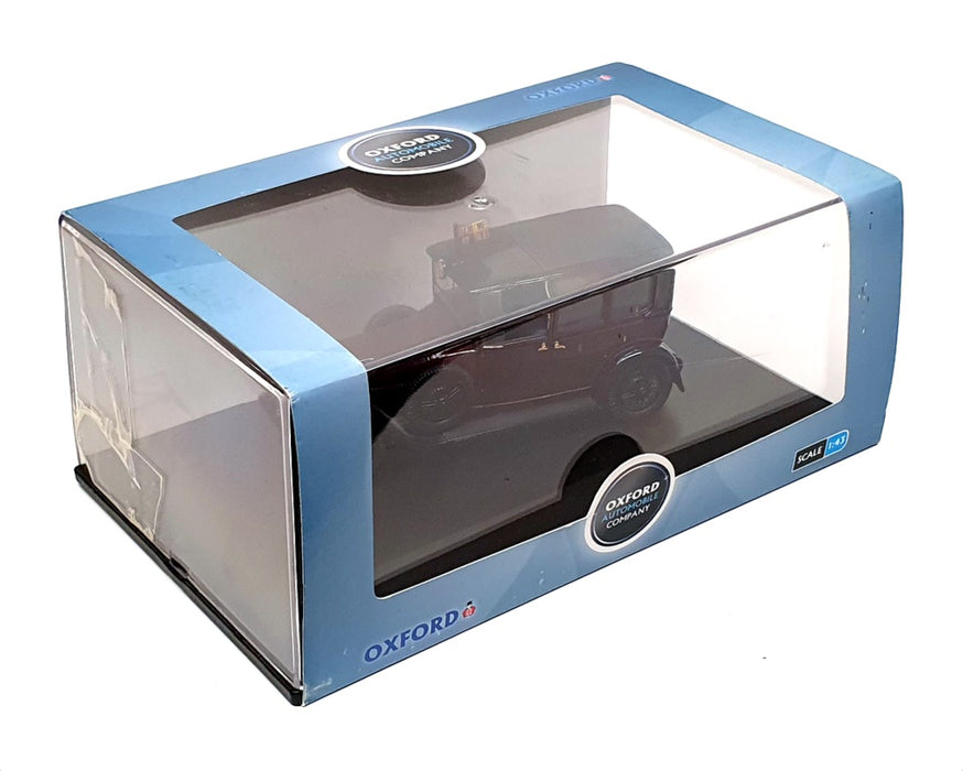 Oxford Diecast 1/43 Scale RD001 - 1929 Daimler King George V - Claret/Black